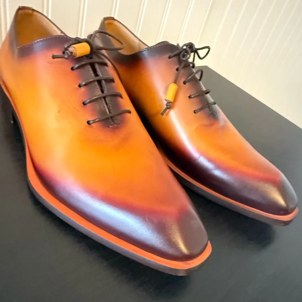 Mezlan Dietro Whole Cut Leather Oxford - Picture 11 of 12